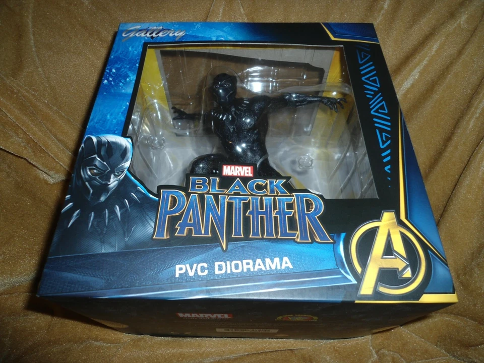 2018 Diamond Select Toys Marvel Gallery Black Panther 9" PVC Figure MIB Movie