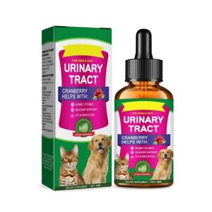 Dog Urinary Tract Cranberry Oil Natural Support Alleviates 60ml
