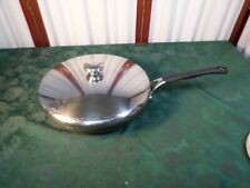 12" Calphalon Frying Pan w/Cool Grip Handle & Stainless Steel Handled Lid-#1392