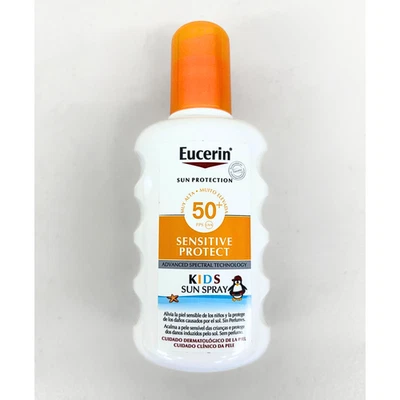 Eucerin Sun Sensitive Protect, Spray Solar Niños, SPF50+, 200ml, Nuevo Sin Caja Foto 1 de 4