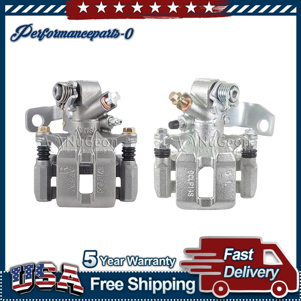 Pinza de freno trasera izquierda derecha BBB Industries 2 piezas para Honda CR-Z 2011-2015 Foto 1 de 3