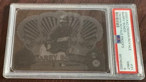 RARO 2000 BARRY BONDS PACIFIC CROWN ROYALE PROOFS #31 PSA 9 POP 5 - Imagen 1 de 2