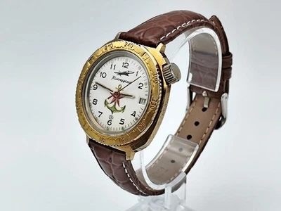 Relógio de pulso WOSTOK 2414 Komandirskie vintage Vostok relógio de manutenção pós-URSS - Imagem 1 de 4