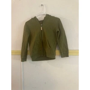 Cat & Jack Unisex Youth Size S Zip-up Hoodie Green - Picture 1 of 3
