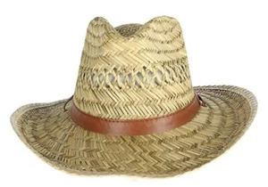 Sombrero de paja Kenny K para hombre para jardinería, trabajo al aire libre, paisajista, playa PM10 - Imagen 1 de 9