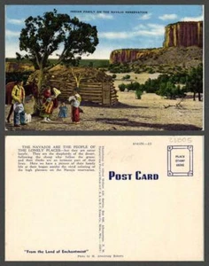 TEMA POSTAL VINTAGE: Indios - Imagen 1 de 1