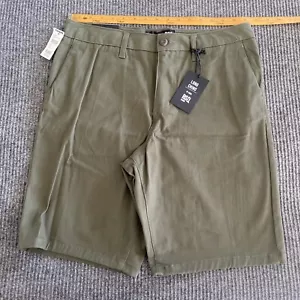 Pantaloncini jeans RSQ da uomo 31 verdi lunghi chino al ginocchio - Foto 1 di 10