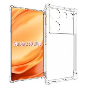 For ZTE Nubia Z50 Ultra Anti Impact Corner Protective Clear Gel skin case cover