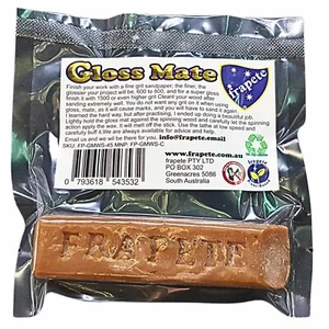 frapete Gloss Mate Carnauba Wax Stick Wood turning Wax Perfect Gloss Finish 45g - Picture 1 of 10