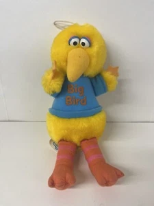 VTG Sesame Street 1983 9” Big bird Plush Figure By Playskool In Blue Shirt - Picture 1 of 3