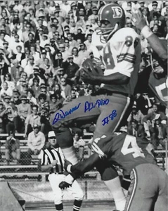 Signed 8x10 AL DENSON Denver Broncos Autographed photo - w/COA - Picture 1 of 1