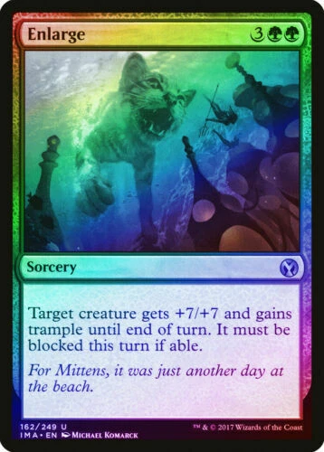 1x Enlarge - FOIL - NM - Iconic Masters - SPARROW MAGIC - mtg - U - Image 1 of 1