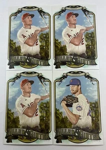 Lote de tarjetas de cargador de caja (3 truchas y 1 degrom) JOP - Imagen 1 de 2
