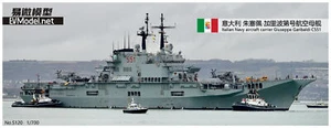 EVModel S120 1/700 Portaaviones Armada de Italia Modelo Giuseppe Garibaldi C551 - Imagen 1 de 7