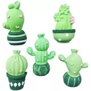 ins style green cactus shape Push Pins Thumbtack drawing pins home decoration - Picture 1 of 3
