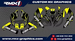 Can Am Renegade 2005-2020 Decalcomanie Adesivi Dekor Rival Designs RMX Grafica - Foto 1 di 1