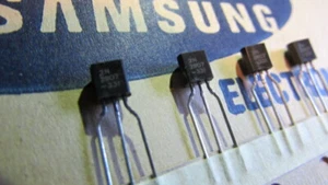 2N2907 Genuine Samsung TO92-3 BJT Transistor PNP 60V 800mA (6pcs) SHIPS NOW USA - Picture 1 of 12
