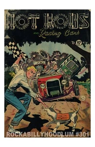 New Hot Rod Poster 11x17 Cover Art Hot Rod Racing Cars Comic - Picture 1 of 1