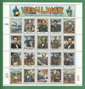 2975   US  Civil War - American  Never Hinged Sheet  issued year 1995 - Picture 1 of 2
