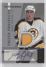 2005-06 Fleer Hot Prospects Prized /349 Milan Jurcina #222 Rookie Auto RC