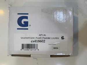 Paleta de empuje General Lock Storefront izquierda/derecha CS418602 - Imagen 1 de 2