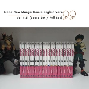 NANA (Vol. 1-21) Juego Completo Manga Completo/Suelto Versión Inglés Serie de Cómics - Imagen 1 de 11