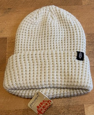 NWT Free People Movement Winter White Loose Knit Beanie - One Size - Image 1 of 2