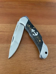 3.4" 420 Steel Tramuntana Folding Knife Marinera de Lux Model Steel and Ebony - Picture 1 of 10