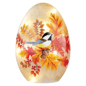Chickadee Harvest LED Lighted Egg Decoration - Imagen 1 de 2