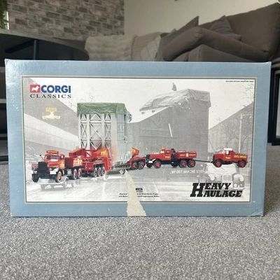 Corgi 31009 Wynns 2x Diamond T And Scammell Highwayman With Girder Trailer - Image 1 of 4