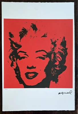 Andy Warhol -57x38  - Limitierte Auflage Nr. 35/100 - Bild 1 von 4
