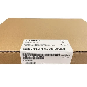 6ES7 412-1XJ05-0AB0 NEW SIEMENS 6ES7412-1XJ05-0AB0 S7-400 CPU 412-1 - Picture 1 of 3
