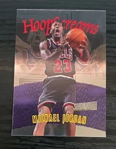 Stadium Club Hoop Screams 1997 Michael Jordan #HS10 - Imagen 1 de 4