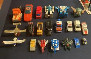 Transformers GOBOTS G1 Vintage G2 LOT OF 21 FIGURES GO BOTS Bandai vamp twin - Picture 1 of 1