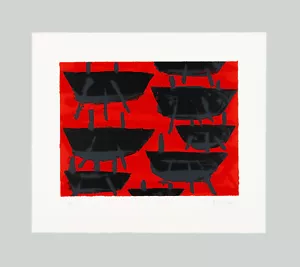 Giuliano TOMAINO - "Senza titolo" - Serigrafia, 60 x 70 cm - Imagen 1 de 5