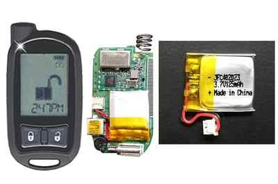Novo controle remoto de bateria de substituição Astrostart RSS 5225 fabricante OEM - Imagem 1 de 2