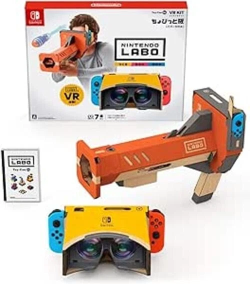 Nintendo Labo Toy-con 04 VR Kit Chobitto Edition Bazooka Only Switch Japan