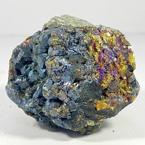 350gr Top Esfalerita Calcopirita Brillante Multicolor Pavo Real Espécimen - Imagen 1 de 14