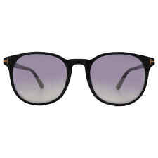 Tom Ford FT 0858 Ansel 01c Shiny Black/gradient Smoke Women's Sunglasses