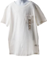 Big Girls Short Sleeve T-Shirt Size L Ivory - Picture 1 of 3