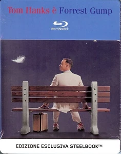 Forrest Gump Limited Exclusive Edition SteelBook (Region Free Italy Import) - Picture 1 of 2