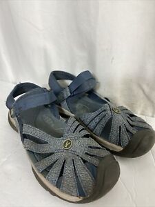 Keen Rose Womens Sandals Sz 6 Blue Opal Provincial Hiking Water Shoes 1018501