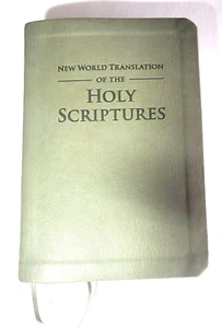 New World Translation of the Holy Scriptures Gray Faux Leather 2013 7" x  5" - Imagen 1 de 8