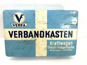 Verfa Einheits Verbandkasten Kraftwagen 60er Nostalgie Oldtimer Vintage #6737 - Bild 1 von 12