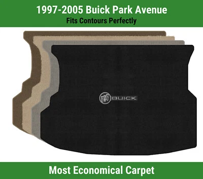Alfombrilla de maletero Lloyd Velourtex para Park Avenue 97-05 con escudo con plata sobre grafito B Foto 1 de 4