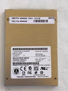 Toshiba 128GB SSD THNSNC128GCSJ - Picture 1 of 2