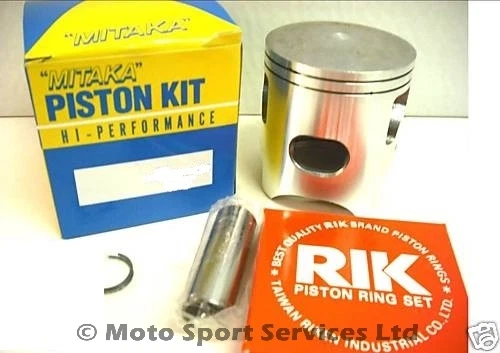 Kit De Piston MITAKA Kawasaki KX 250 1987 À 1989 0,60 Mm O/S 68,00 Mm - Photo 1/1