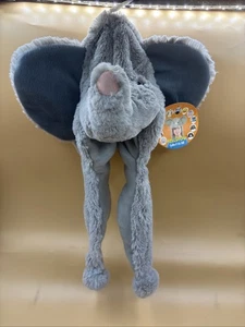 NWT KellyToys Plush Fleece Animal Elephant Hat For Kids - Picture 1 of 6