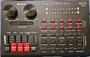 K-SONG LIVE R8 SOUND CARD - Picture 1 of 6