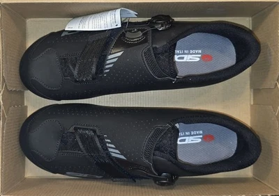 Zapatos de carretera Sidi Prima Mega - para hombre, negro/negro, 45/10,5 Foto 1 de 4